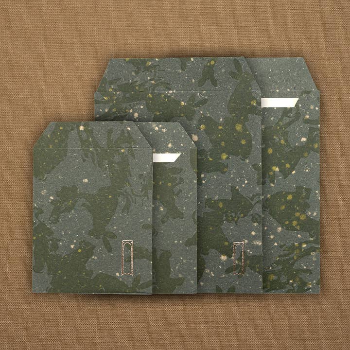 GREEN ENVELOPE/GREEN ENVELOPE for wholesale by Atelier Ecluse