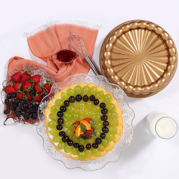 Biggbrands - Wholesale Baking Dish - Serenk Fun Cooking Tart Pan Quiche Pan Yellow5