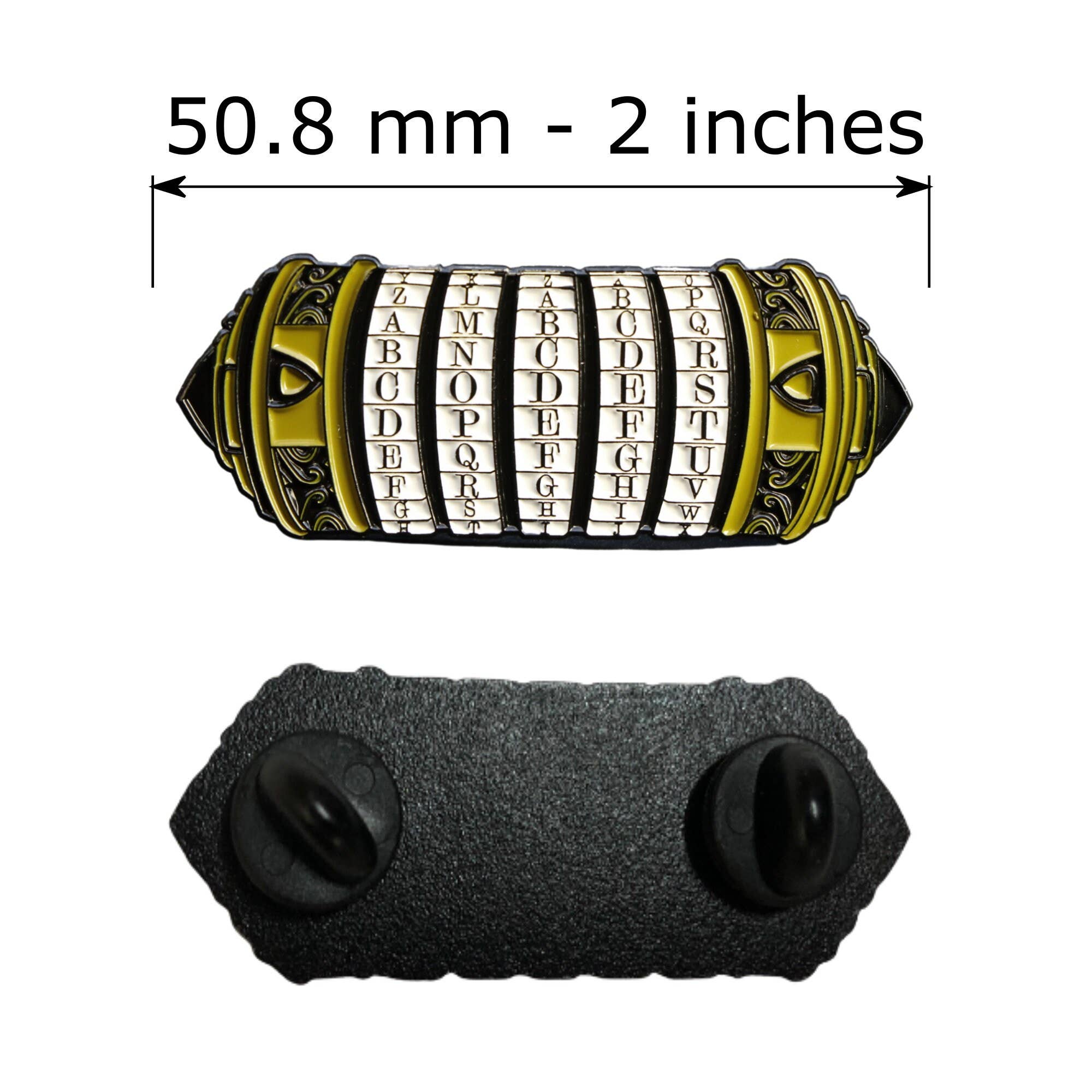 Pincodes - Venta al por mayor Botón/prendedor - Alfiler o insignia esmaltados Cryptex, Escape Room3