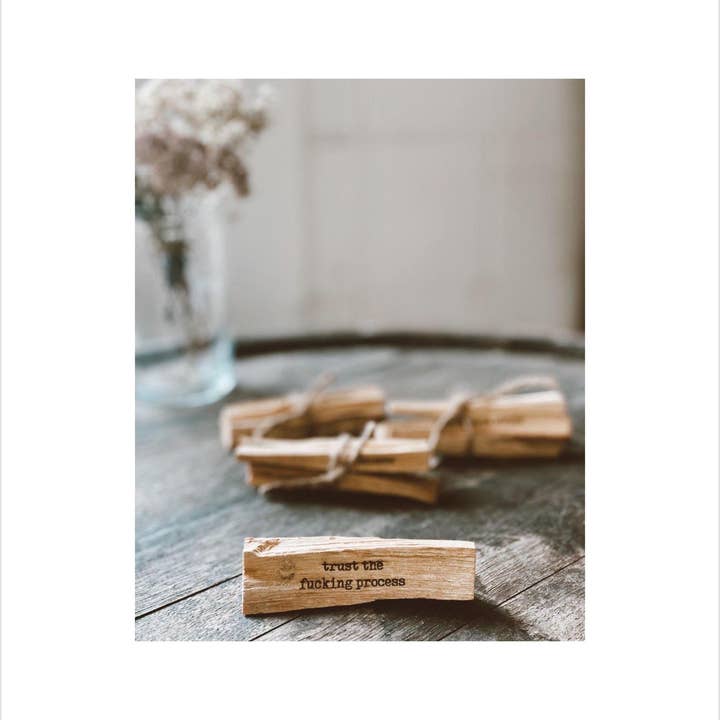 Spiritual Whiskey - Wholesale Smudge Stick - Engraved Palo Santo Sticks II Smudge Stick