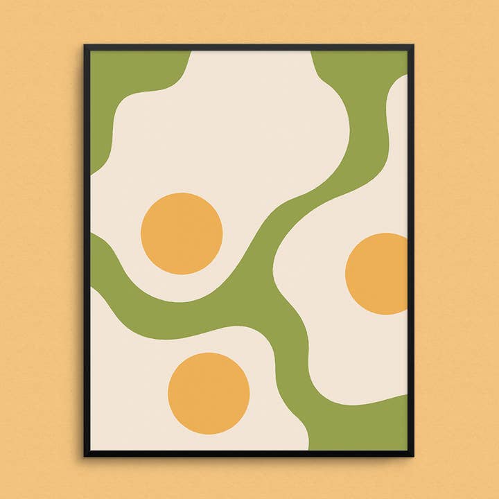 Egg Art Print for wholesale by Mad Love Creative Co.