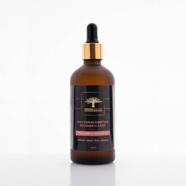 Olio di Argan Cosmetico Rosa 100ml per la vendita all'ingrosso da parte di arganiabiocare