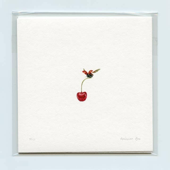 Cherry Lady para venta al por mayor de Paintings For Hummingbirds