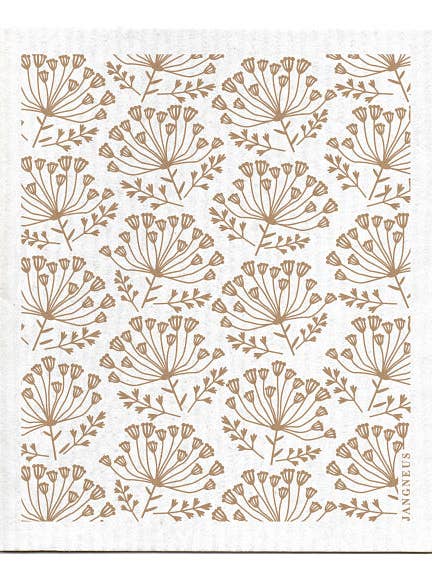 Swedish Dishcloth - Dill - Sand for wholesale by Jangneus