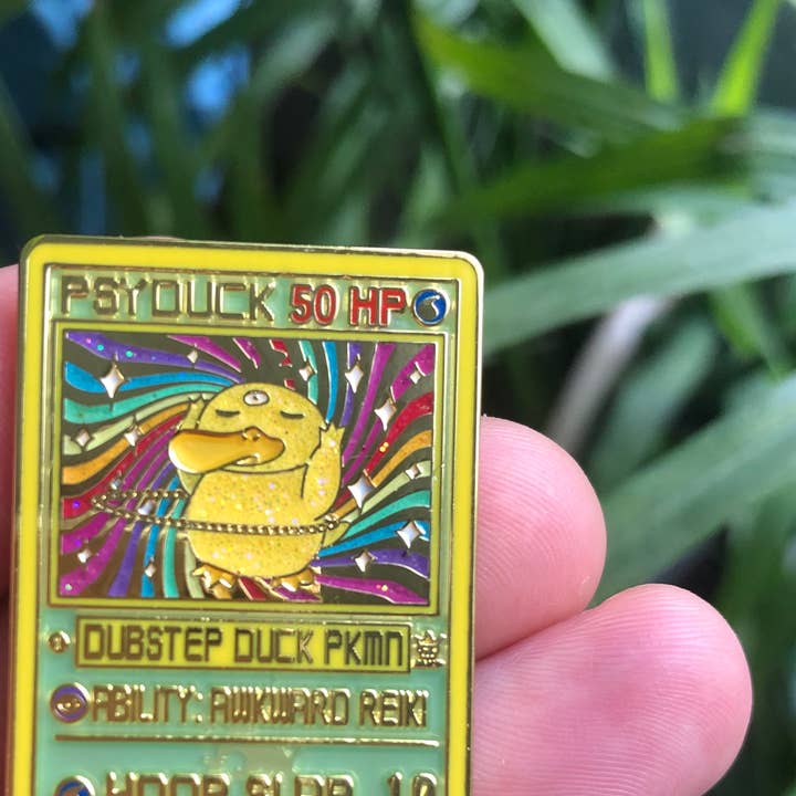 Psykedelisk Anknål – 1,5" Mjuk Emalj | Första Utgåvan för wholesale av Mushroom Kingdom Pins