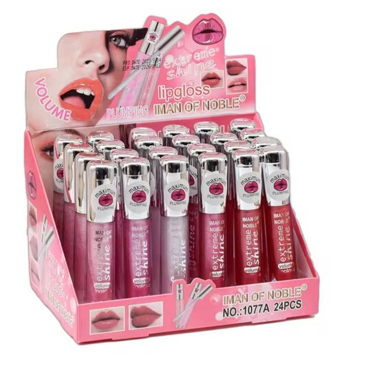 Majestic Wholesale - Wholesale Lip Gloss - EXTREME SHINE PLUMPING LIP GLOSS (24PCS)