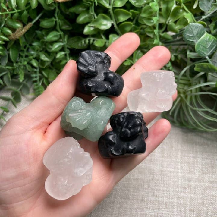 Copper Ashes - Wholesale Spiritual Stone/Crystal - Mystery Crystal Flying Shoe1