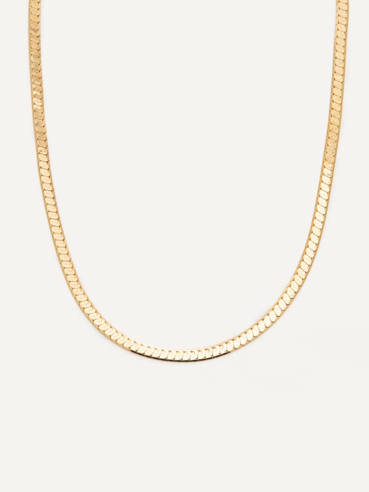 Collar Olivia - Oro para venta al por mayor de Melania Clara