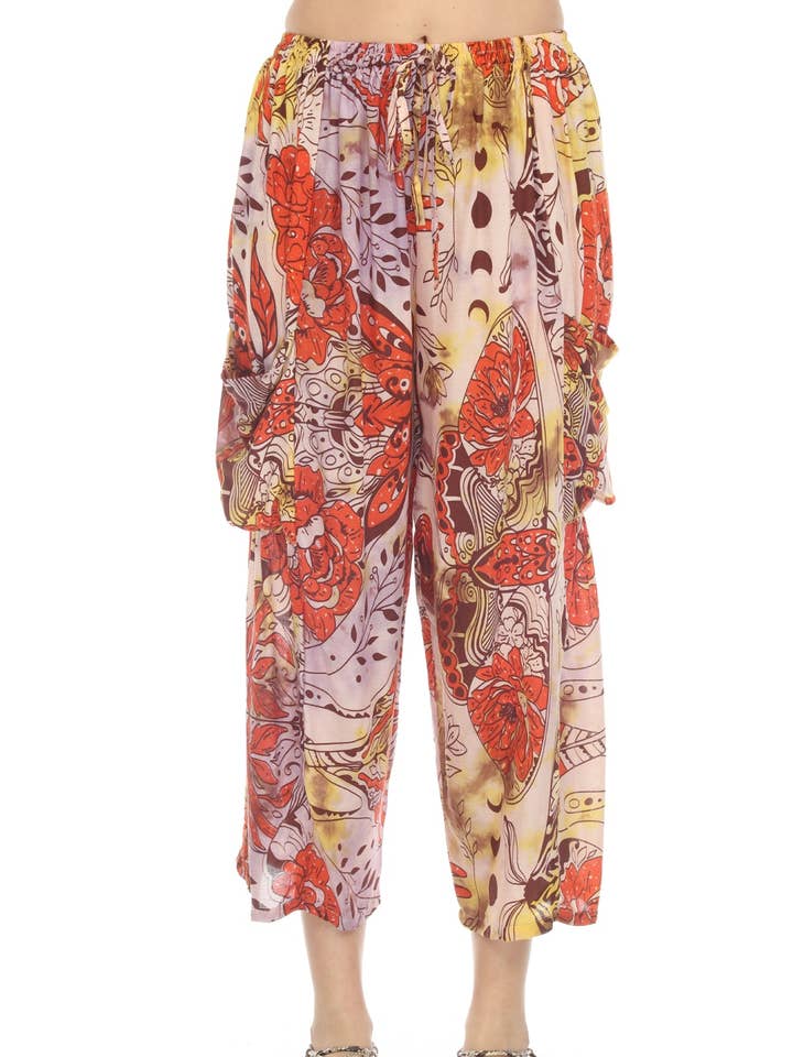 Tiedye Moth Cargohose für den Großhandel von Lakhays Collection Inc.