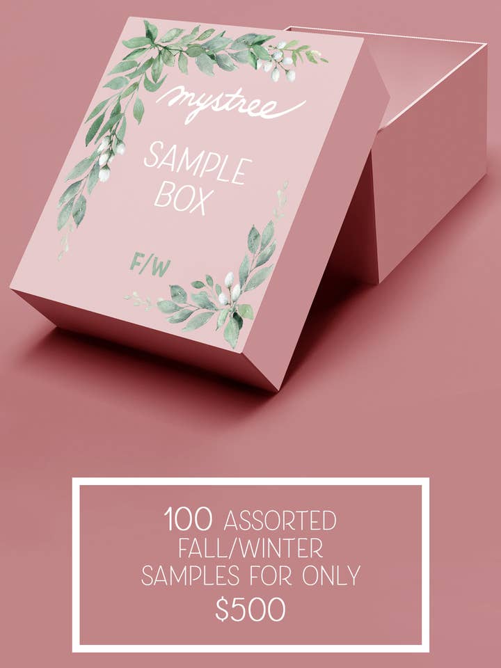 Fall Sample Box for wholesale by Mystree