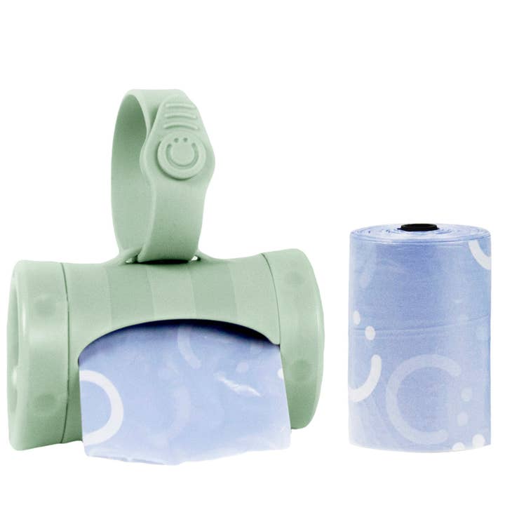 Ubbi - Wholesale Wet Bag - Kids & Baby - Sage Retractable On-the-Go Bag Dispenser