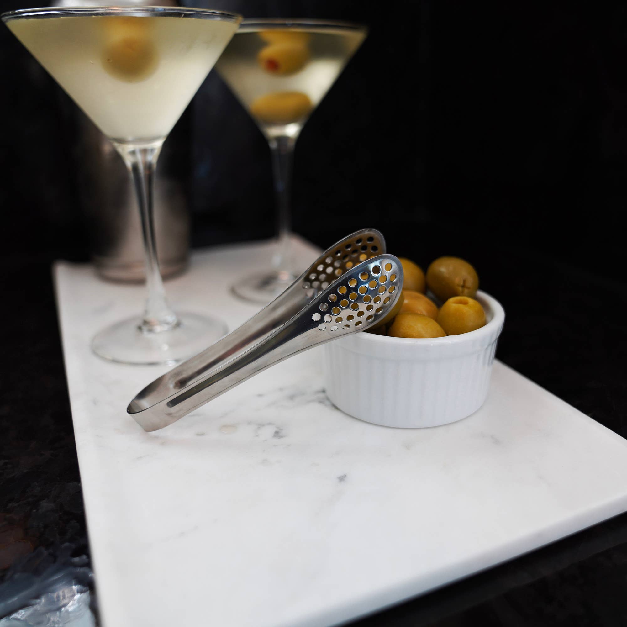 Fox Run Brands - Wholesale Kitchen Tong - Fox Run Stainless Steel Mini Straining Tongs, 5"6