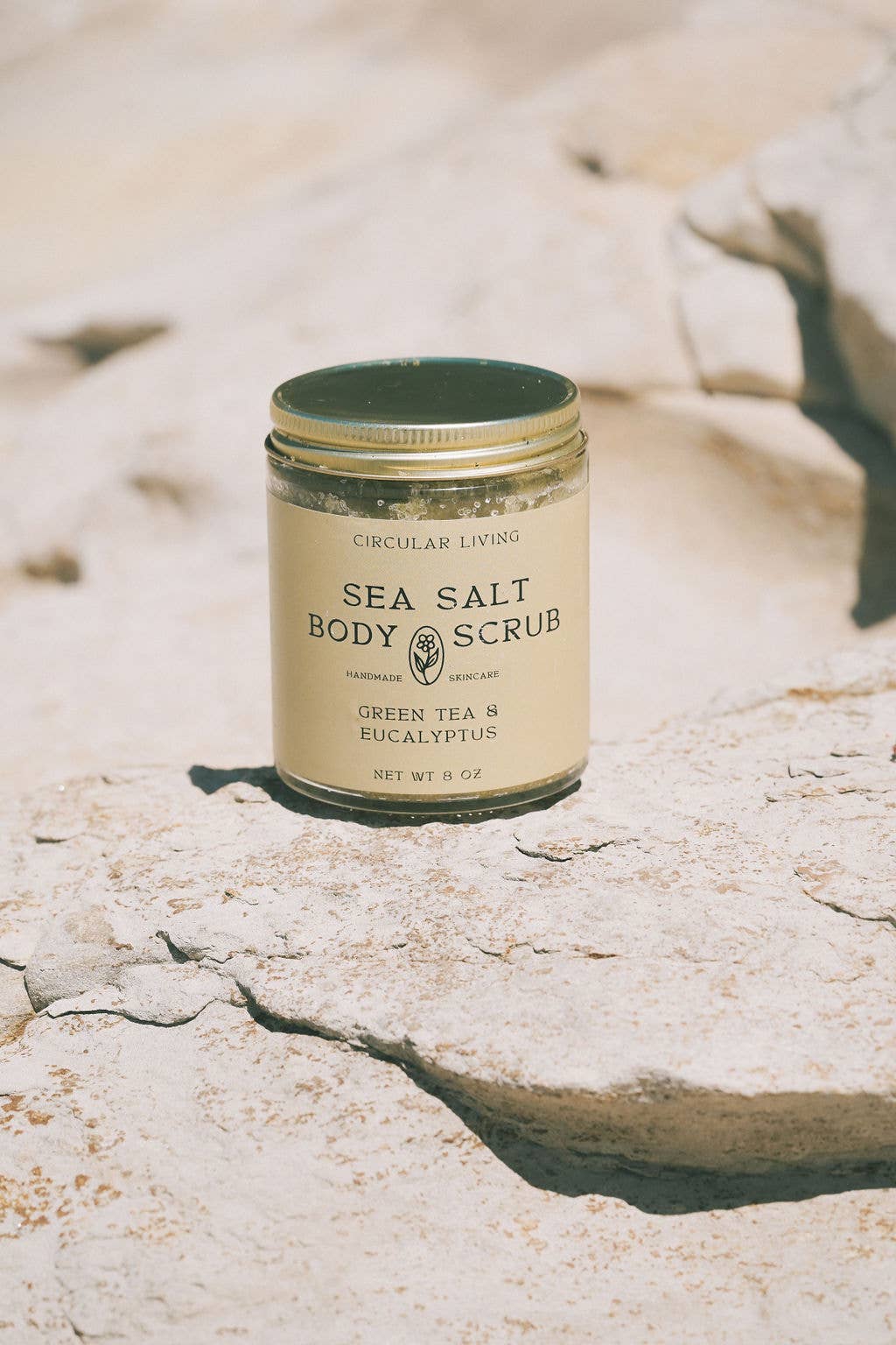 Circular Living - Wholesale Body Scrub/Exfoliant - Sea Salt Body Scrub, Green Tea & Eucalyptus4