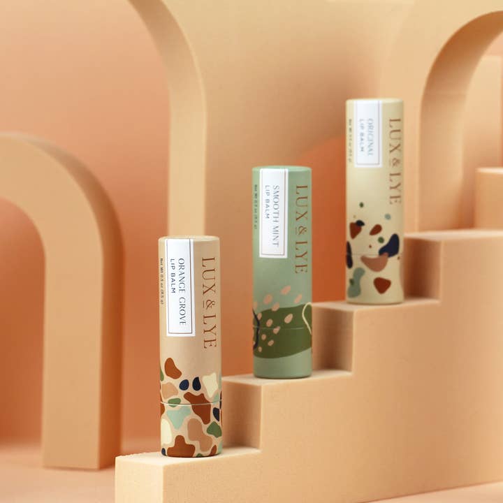 Lux & Lye LLC - Wholesale Lip Balm - Orange Grove Lip Balm2