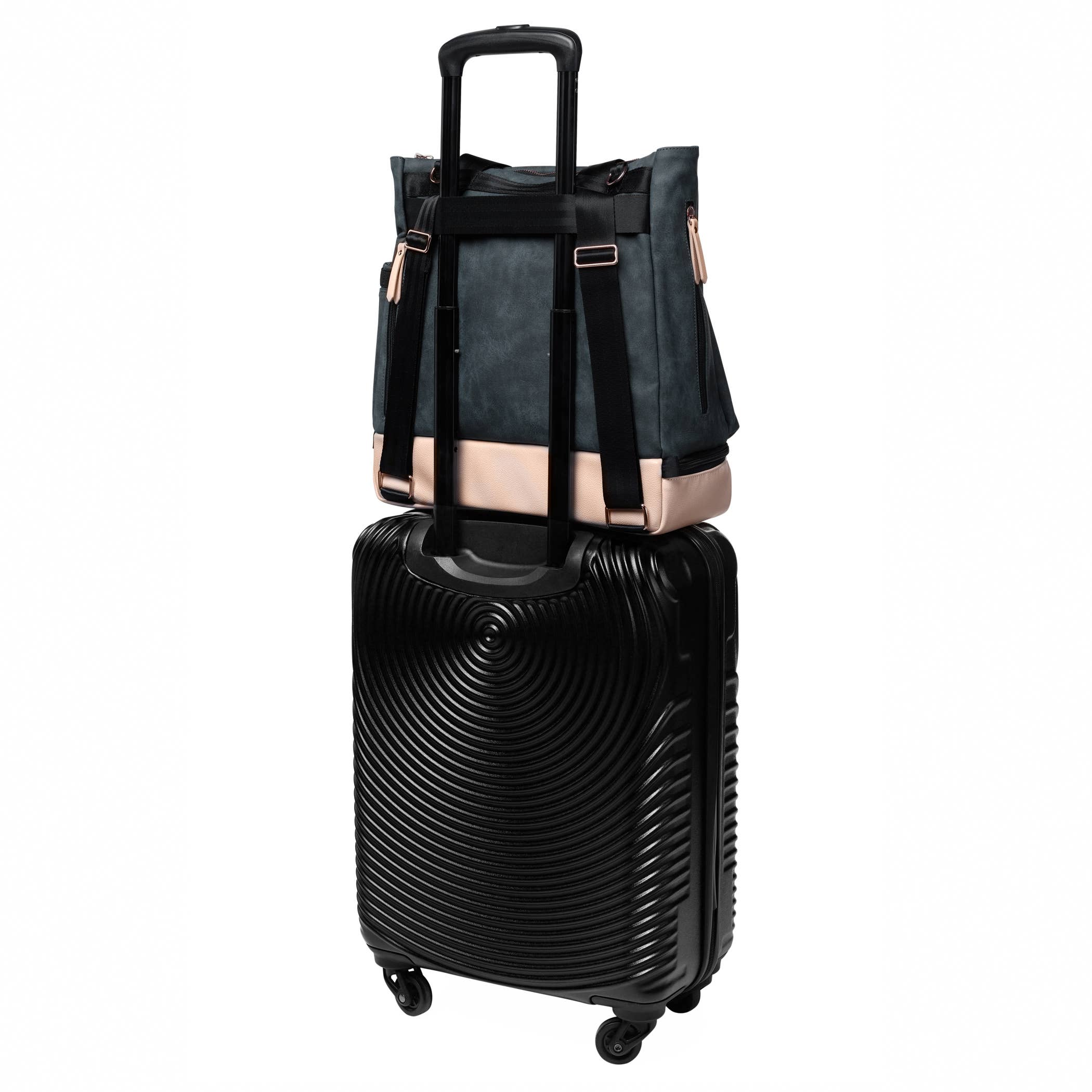 Petunia - Wholesale Diaper Bag - Baby - Petunia Pickle Bottom Pivot Backpack Diaper Bag in Indigo6