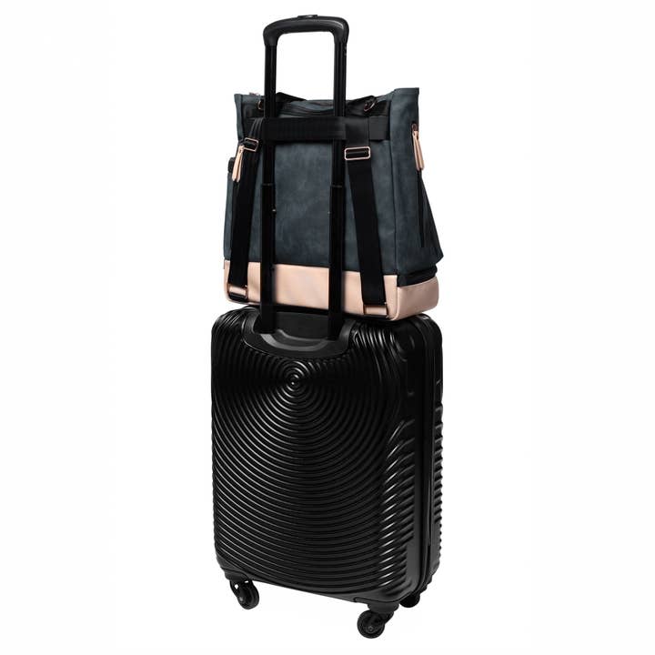 Petunia - Wholesale Diaper Bag - Baby - Petunia Pickle Bottom Pivot Backpack Diaper Bag in Indigo6