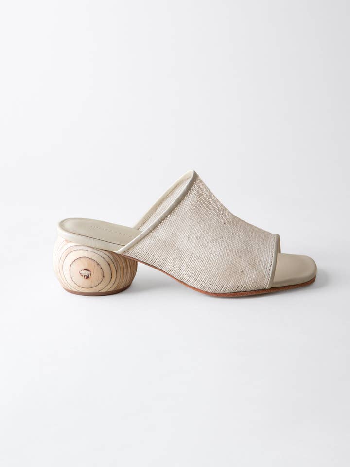Milla Mule Sandal Natural Jute for wholesale by Fortress