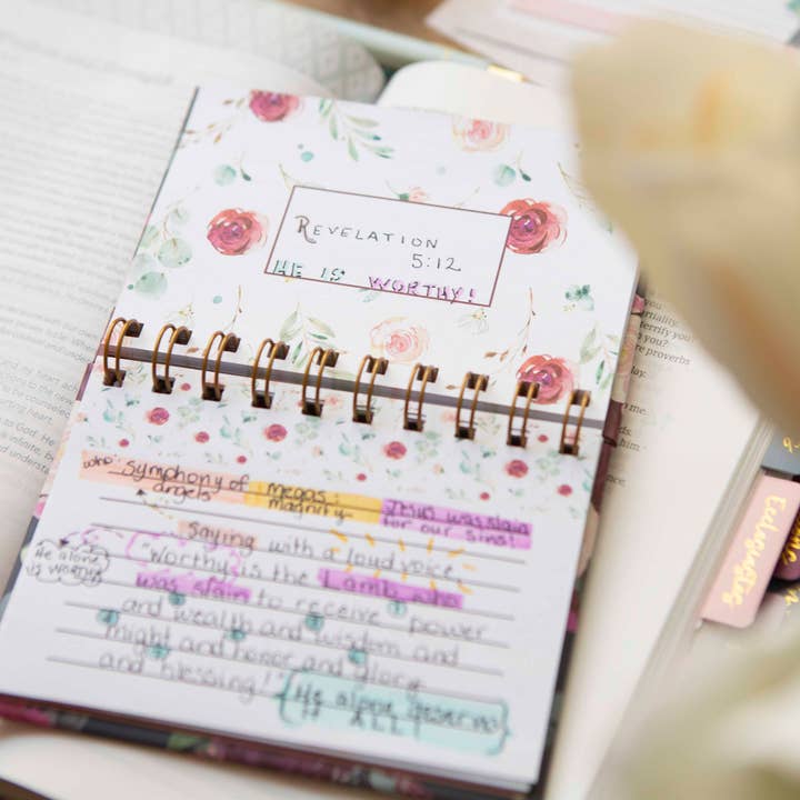 Chosen & Cherished - Wholesale Journal/Diary - Scripture Memory Verse Journal / Bible Verse Memorization Journal / Bible Verse notecard Journal / Christian Gifts for women