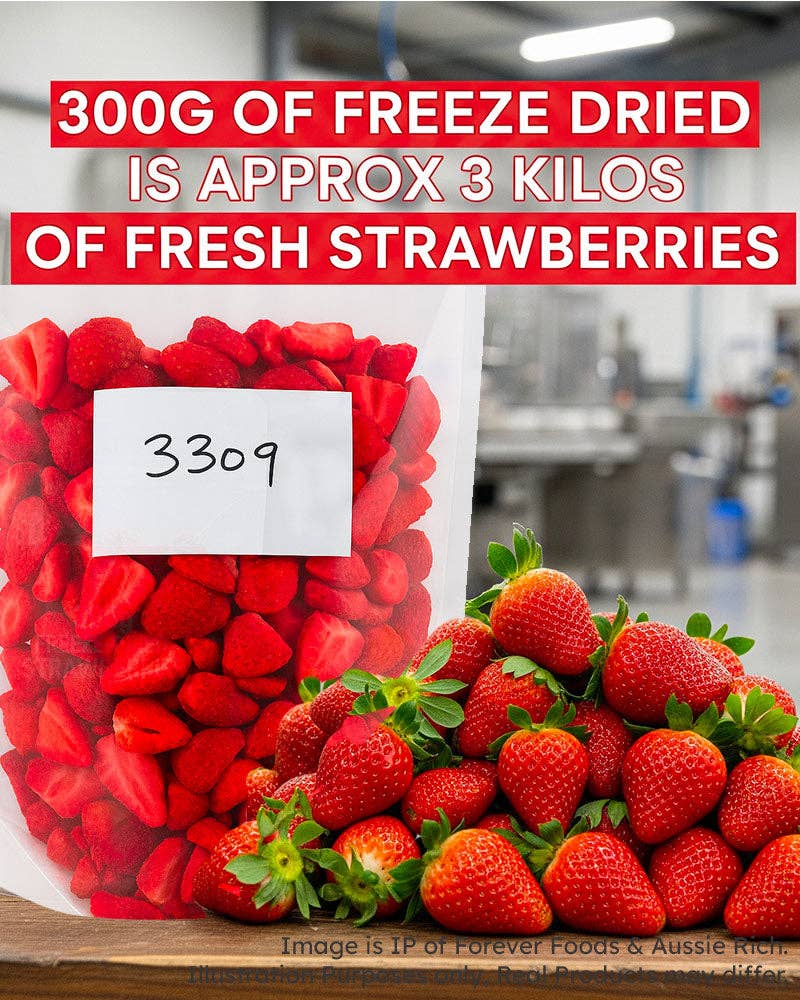 Forever Foods - Wholesale Dried/dehydrated fruit - Freeze Dried Strawberries - Bulk2