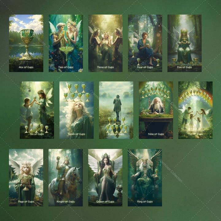 Vermilion Collection – wholesale Tarot cards – Forest Spirit Tarot11