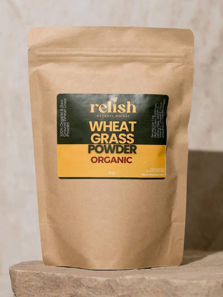 Wheatgrass Powder Organic for wholesale by Relish Market