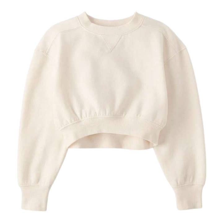 Girls Classic Crewneck Sweatshirt for wholesale by Zeus and Lexi Kids