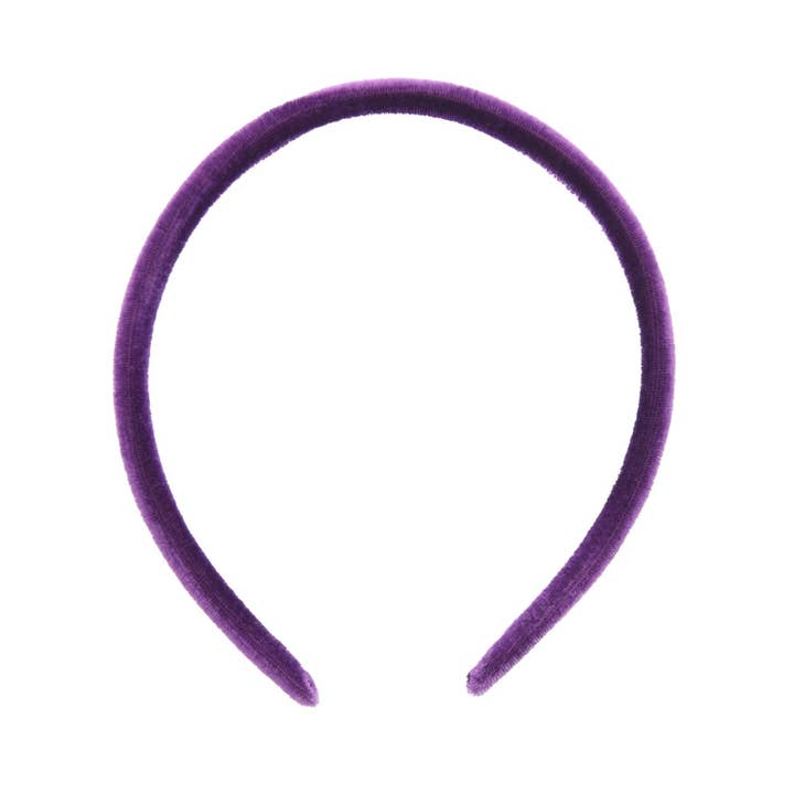 Topkids Accessories - Wholesale Fashion Headband - Women's - 2pc 1cm/0.4" Thin Velvet Hair Bands Headbands Alice Bands Head Bands Hair Accessories Hair Styling Accessories Women's Fashion Headbands Girls Fashion13