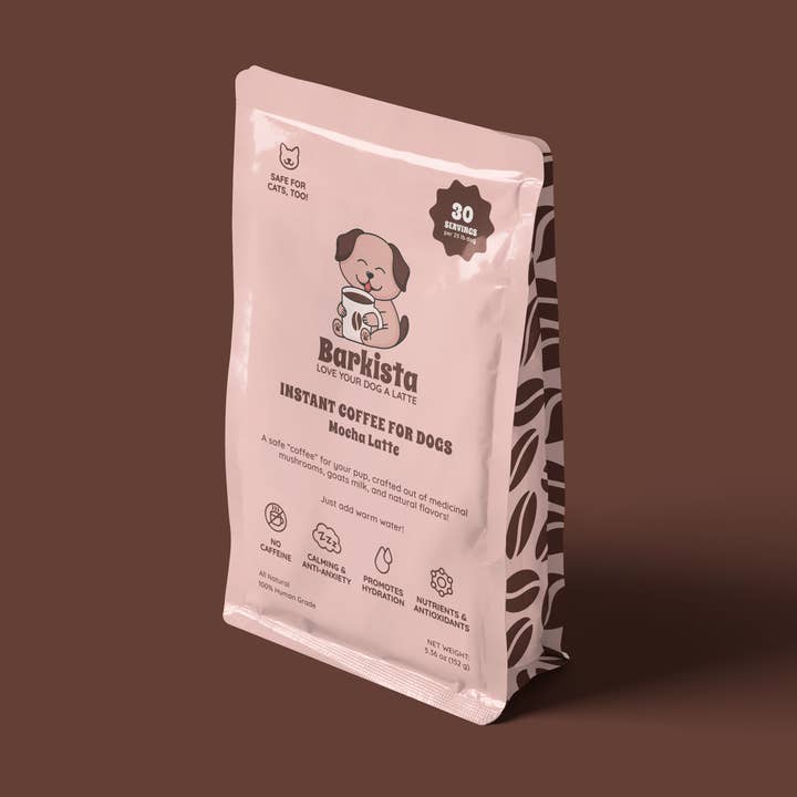 Café instantané pour chien Mocha Latte pour la vente par Barkista