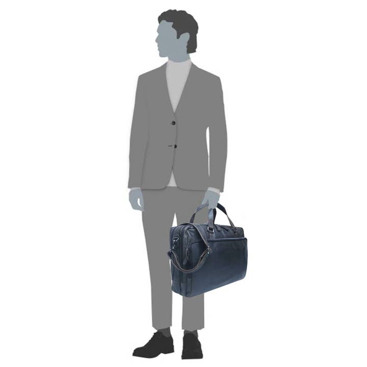 Greenwood – Mala para portátil - Unissexo por atacado – Saco para computador portátil senhora pasta castanha homem XL6