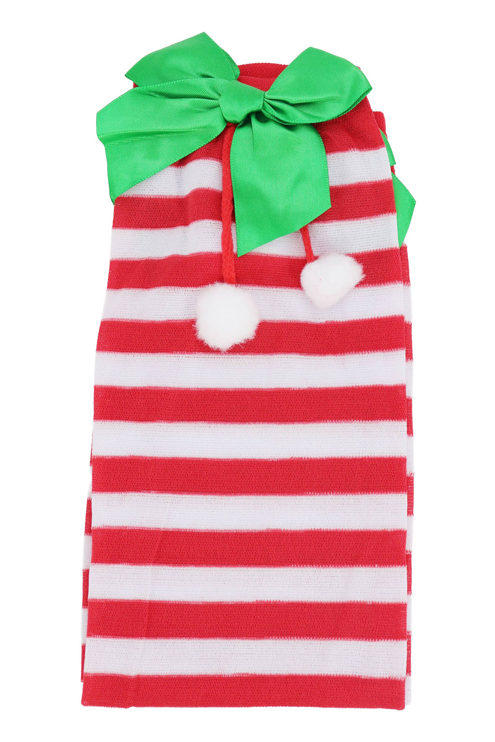 ASSORTED Christmas Santa Girl Stripe OTK Sock Tights for wholesale on Faire10