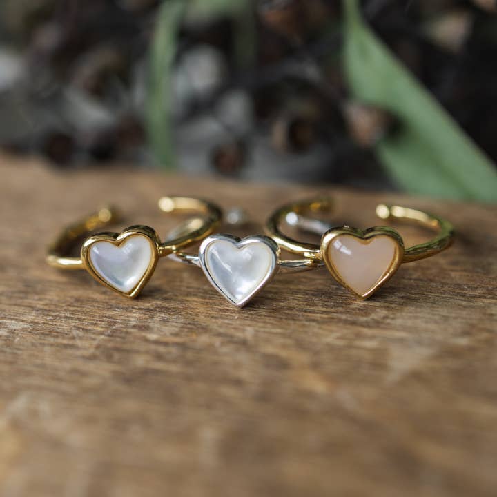 sweet stone ring for wholesale by Wild Abandon Jewelry