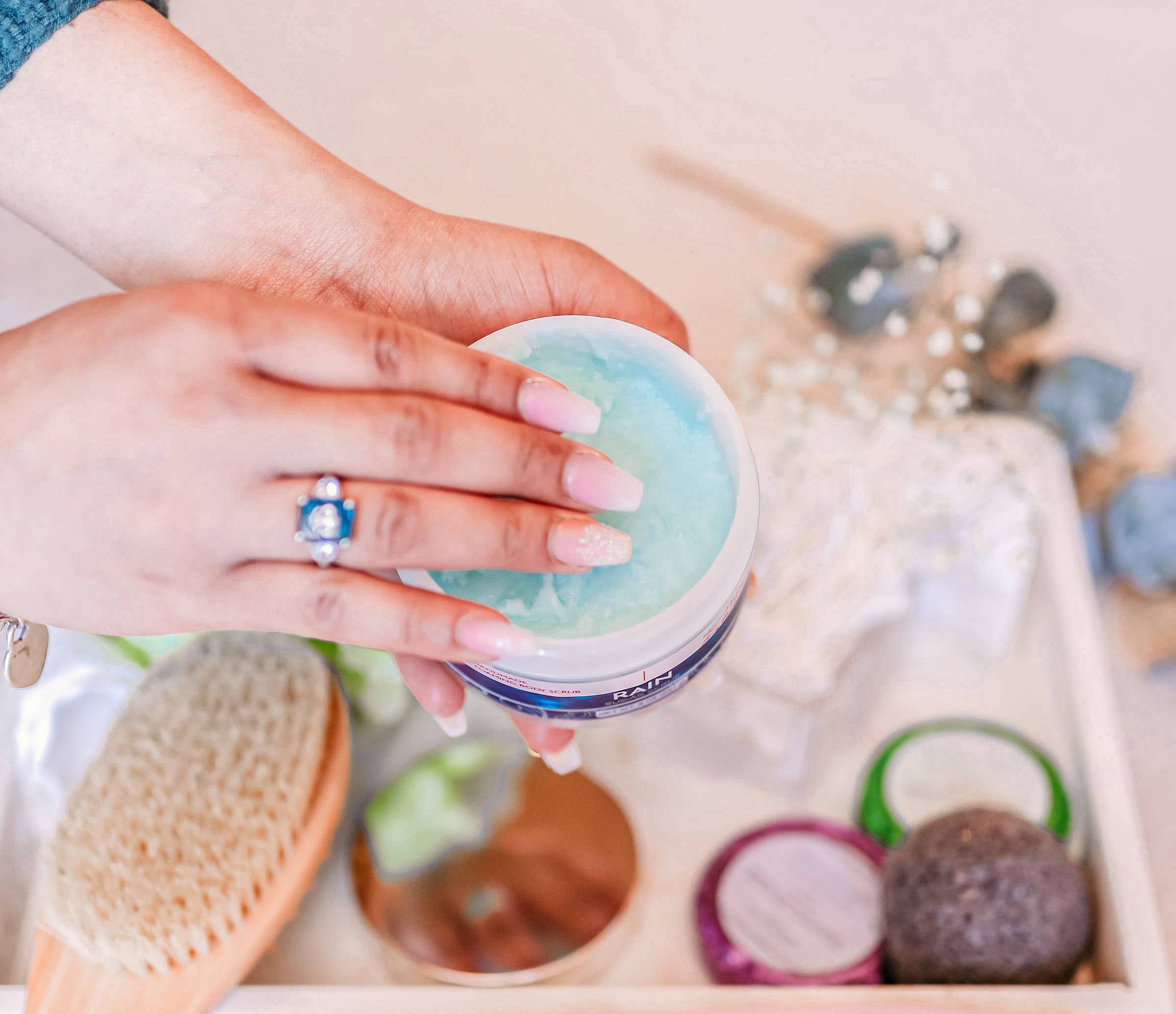 Luxurious Lathers - Wholesale Body scrub/exfoliant - Sample Size Pack B | 2 oz Foaming Body Scrub - Qty 12