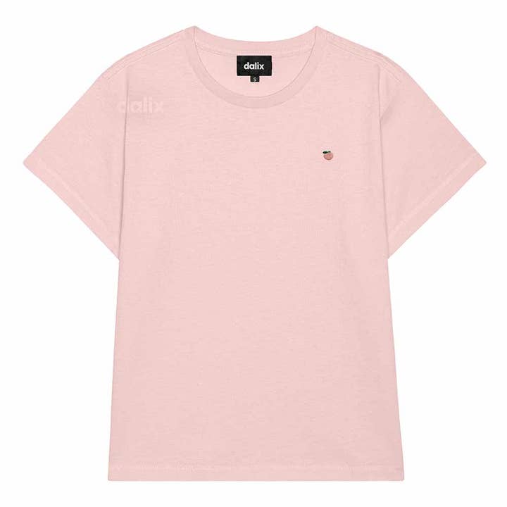 T-shirt léger taille haute pour femme Dalix Lil Peach pour la vente par Dalix