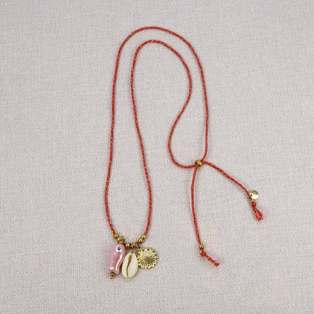 Les Cleias - Wholesale Choker/Collar - Carp Cord Necklace4