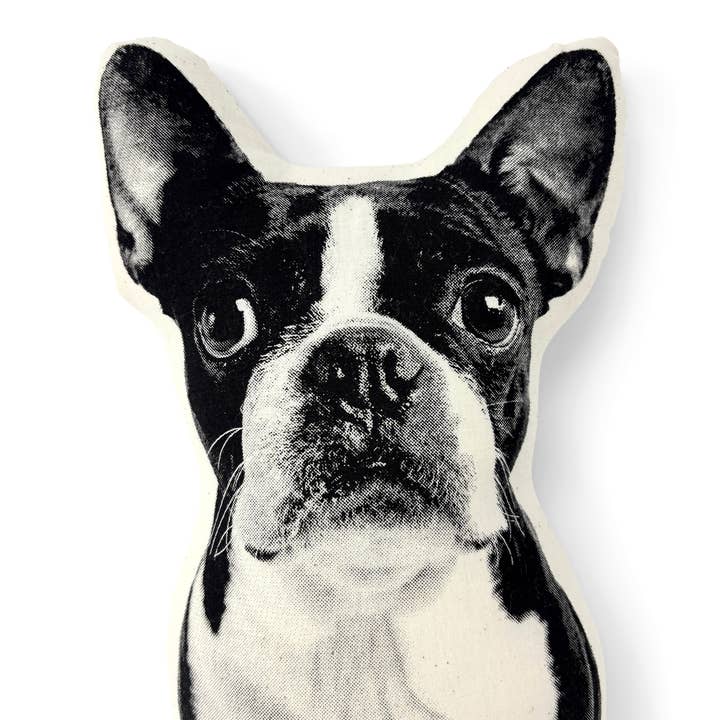 Broderpress - Wholesale Throw/Decorative Pillow - Boston Terrier Pillow2