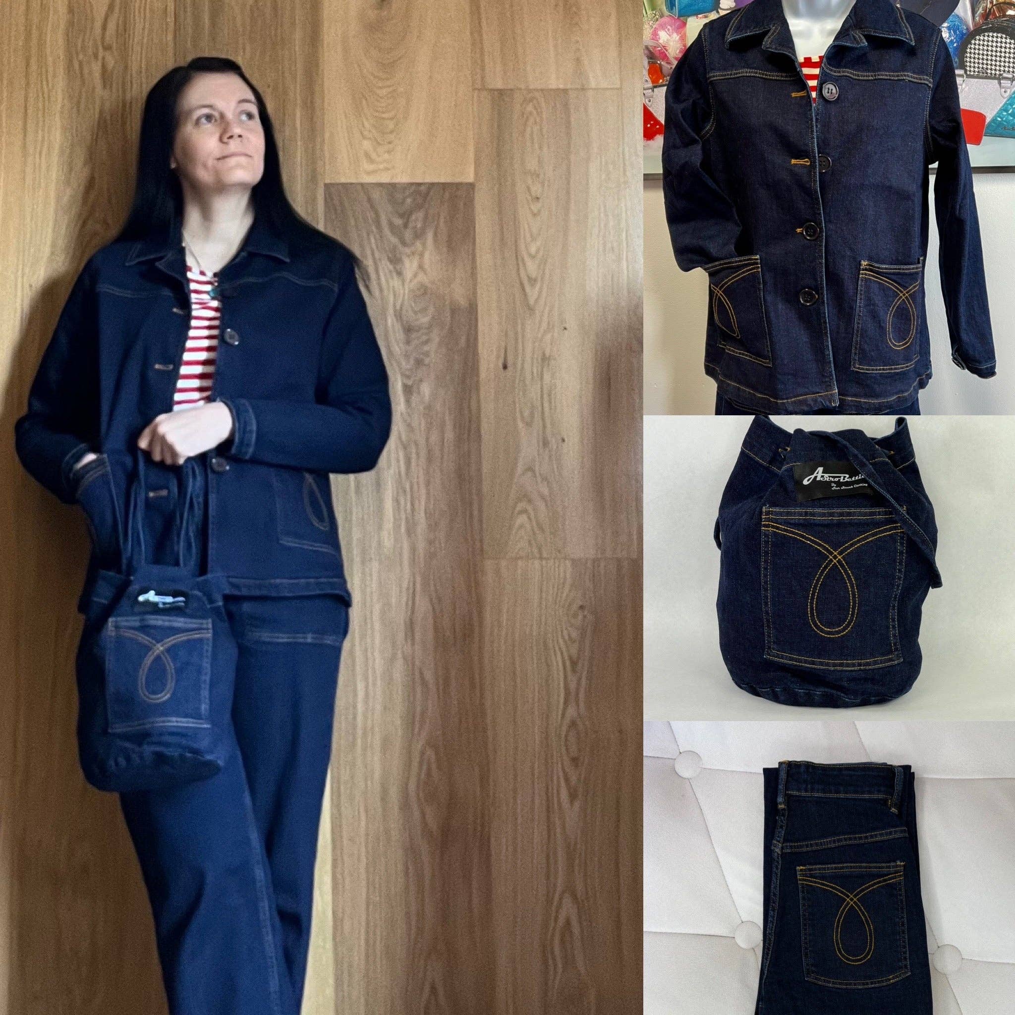 Astro Bettie - Wholesale Denim Jacket - Women's - Midge Button Down Jean Jacket1