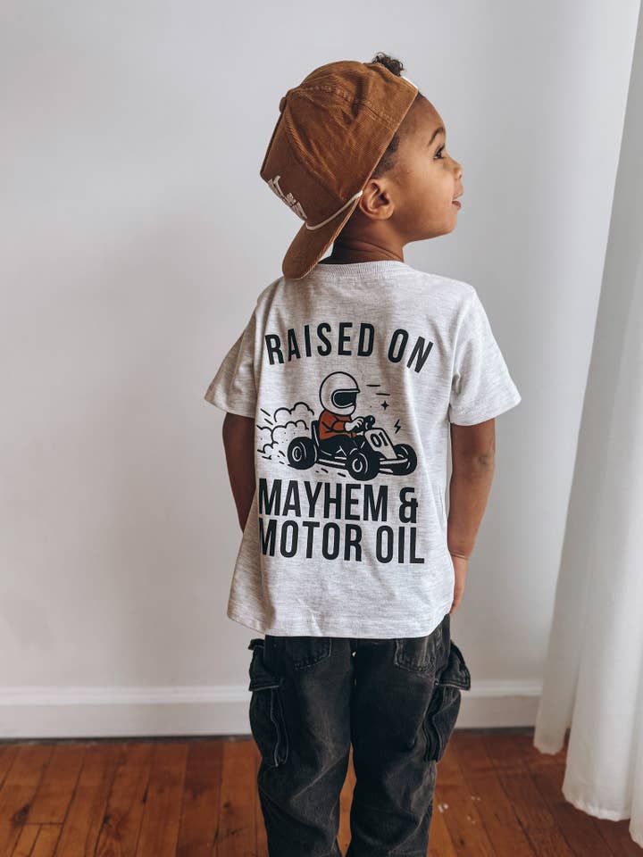 Raising Brave - Wholesale T-Shirt - Kids - Raised on Mayhem Tee4