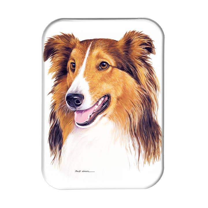 "Shetland Sheepdog" - 2.5" X 3.5" Rectangle Fridge Magnets for wholesale by Airstrike