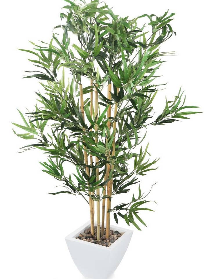 Artificial 4ft Golden Bamboo Tree for wholesale by Closer2Nature