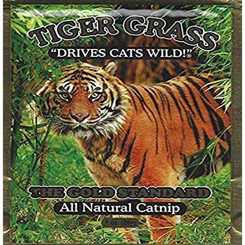 Tiger Grass Buds Organic Catnip 1 oz. Foil Bag for wholesale by Elite Pet Distributors