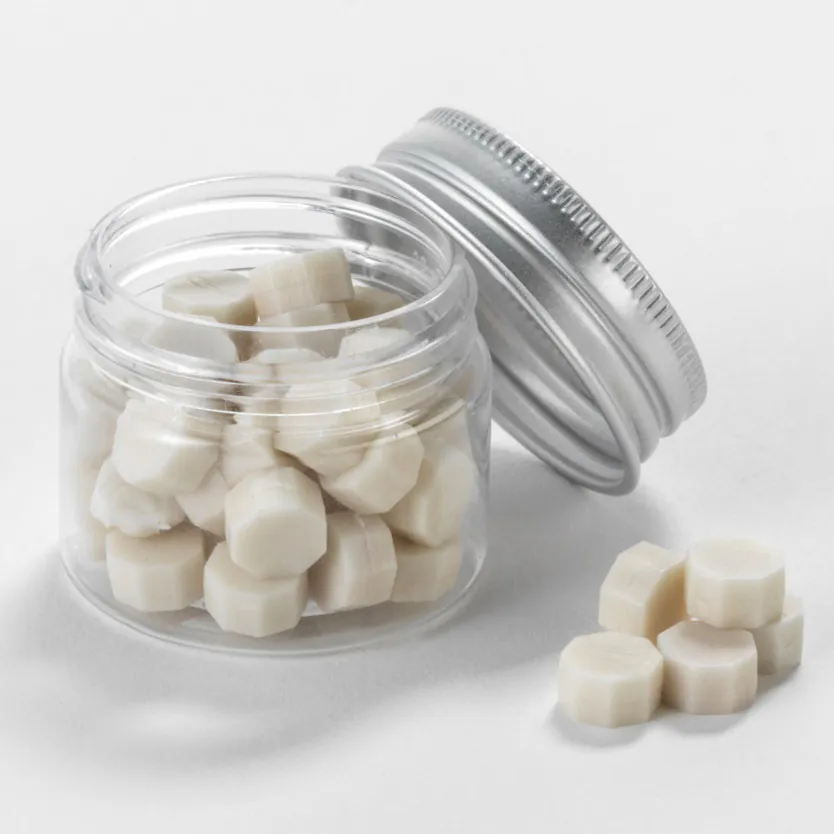 Zetta Florence - Wholesale Sealing Wax - Wax Beads - Limestone- Small0