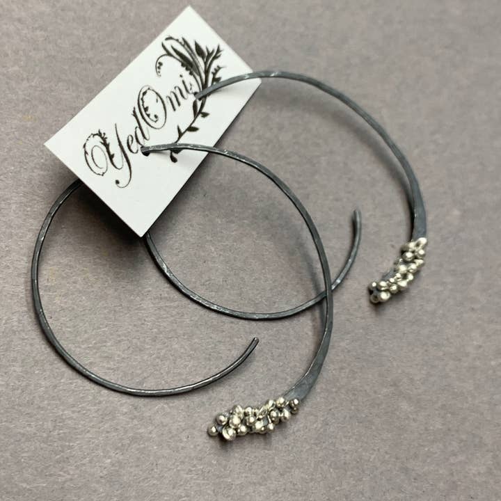 YedOmi Jewelry - Wholesale Hoop Earrings - Blooming Hoops- Small5