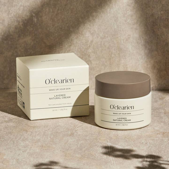 Oclearien Layered Natural Cream 50ml for wholesale by O'CLEARIEN