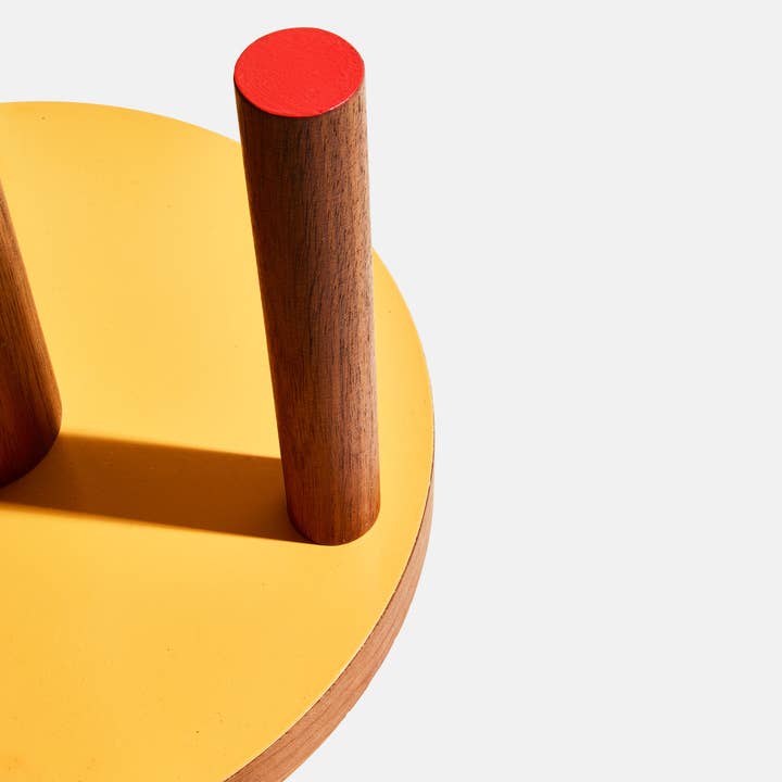 ilan - Wholesale Kitchen Storage/Organizer - 01-the paper towel keeper - walnut/orange12