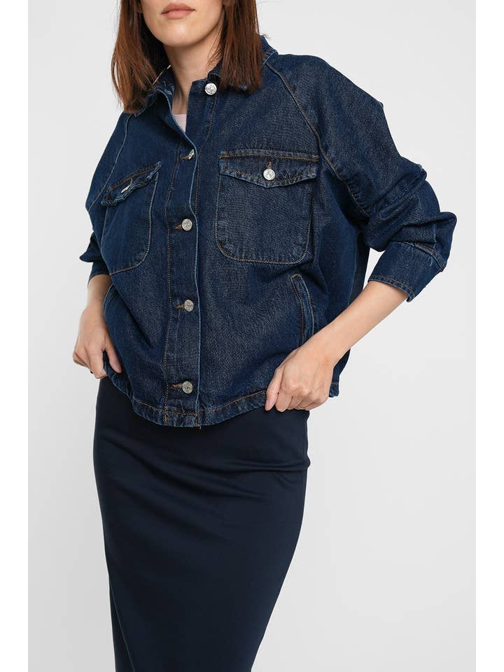 PREGO - Wholesale Denim Jacket - Women's - Idris Jacket - denim3