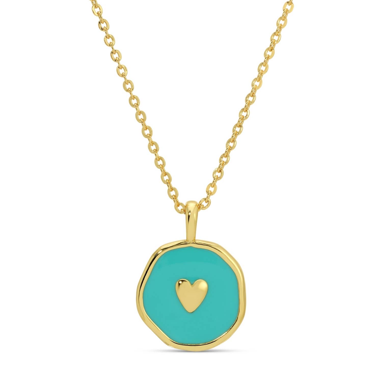 Splendid Iris - Wholesale Pendant/Charm Necklace - Tiny Heart Necklace0