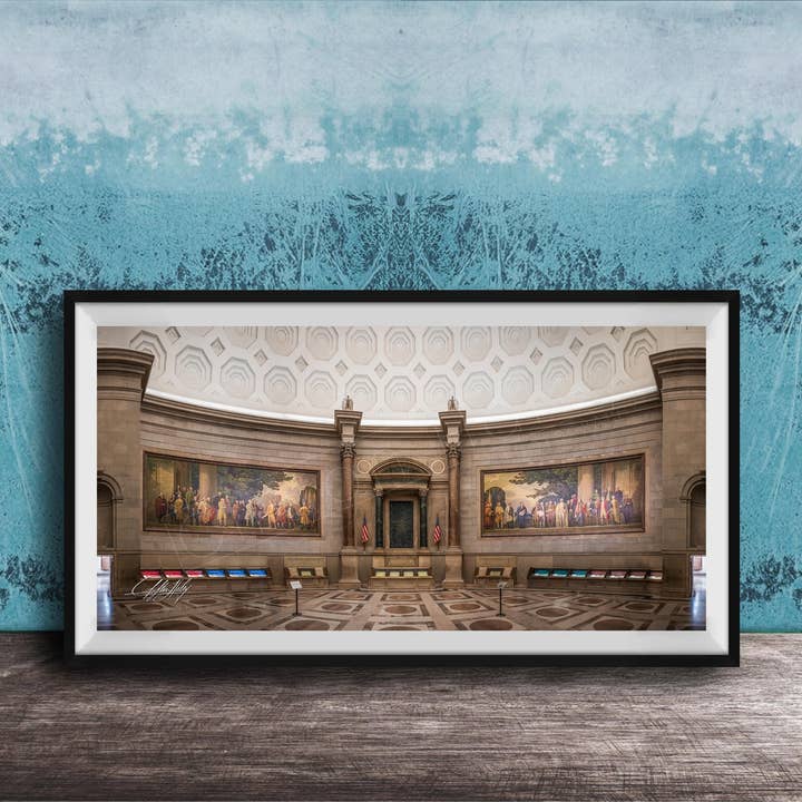 Rotunda Print - Marble Murals - Special Edition for wholesale by Clifton Haley Photography
