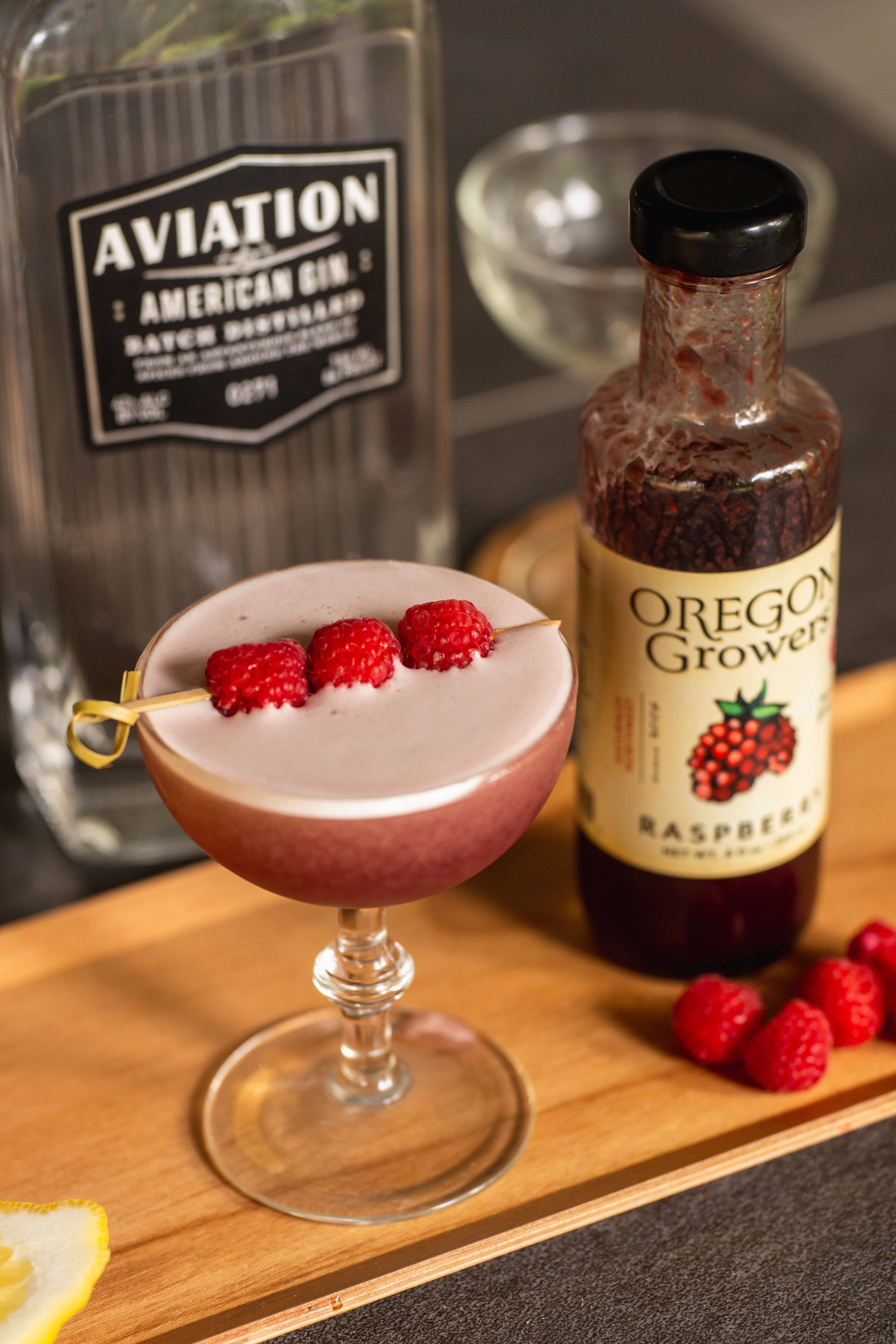 Oregon Growers - Wholesale Flavored Syrup - Raspberry Fruit Syrup1