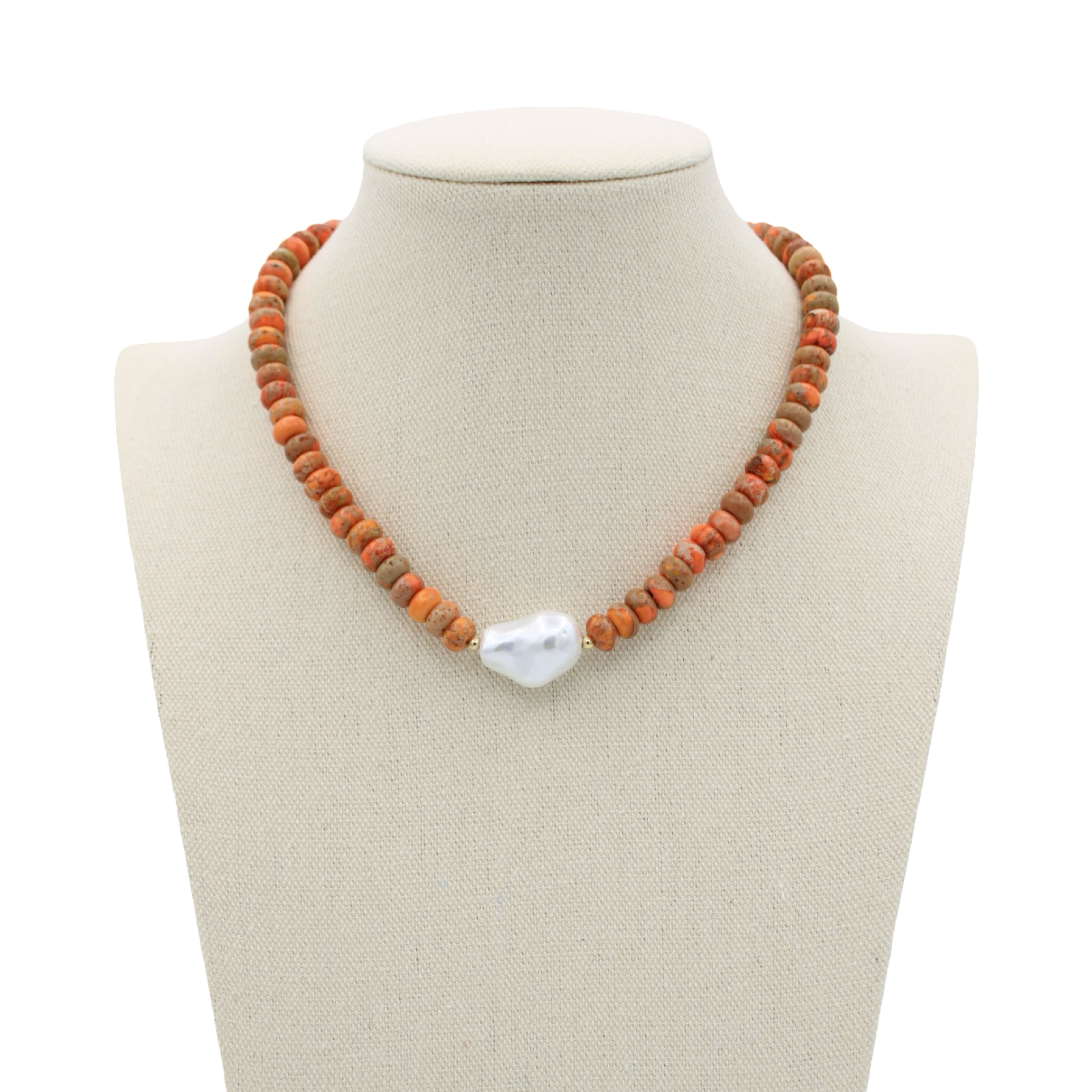 Traci's Beads - Wholesale Beaded/Pearl Necklace - Resort Necklaces - 5 Colors3