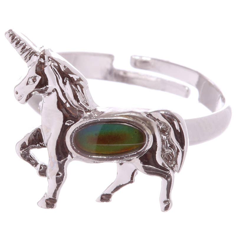 Puckator EU - Wholesale Classic Toy - Kids - Unicorn Mood Ring1